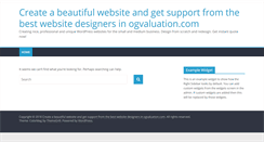 Desktop Screenshot of ogvaluation.com